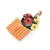 Spray Painted Alloy Pendants AL-CBAB1F7-01F-2