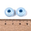 Opaque Acrylic European Beads OACR-E033-19P-3