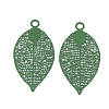 430 Stainless Steel Filigree Pendants X-STAS-S108-01B-2