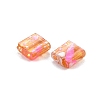 2-Hole Transparent Glass Seed Beads SEED-S023-30C-14-2