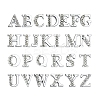 Zinc Alloy Slide Charms ALRI-WH0006-01P-1