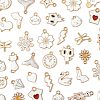40Pcs 20 Styles Alloy Enamel Pendants ENAM-FS0003-32-3