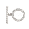 Brass Toggle Clasps KK-G548-30P-1
