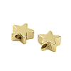 Rack Plating Brass Beads KK-C056-08A-G-2