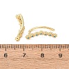 Brass Micro Pave Cubic Zirconia Stud Crawler Earrings KK-CBAA351-18G-02-5
