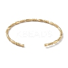 Ion Plating(IP) 304 Stainless Steel Cuff Bangles for Women BJEW-Z078-06G-3