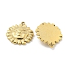 PVD Vacuum Plating 304 Stainless Steel Pendants STAS-L278-82G-2