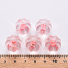 Transparent Acrylic Beads TACR-S154-19A-26-4