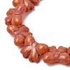 Painted Glass Beads Strands GLAA-Z021-02-3