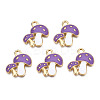 Autumn Theme Alloy Enamel Pendants X-ENAM-T009-46B-RS-3