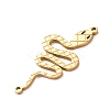 304 Stainless Steel Enamel Snake Links Connector Charms STAS-F367-06G-2