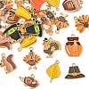30Pcs 15 Styles Thanksgiving Day Alloy Enamel Pendants ENAM-FS0001-98-2