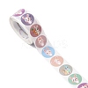 8 Patterns Easter Theme Self Adhesive Paper Sticker Rolls DIY-C060-03G-3