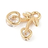 Brass Micro Pave Cubic Zirconia Pendants KK-R219-28G-02-2