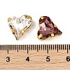 Brass Glass Rhinestone Sew on Rhinestones RGLA-B004-02G-B-3
