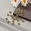 Tibetan Style Alloy Beads Daisy Spacer Beads X-LF1249Y-01AG-RS-5