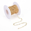 Soldered Brass Paperclip Chains CHC-G005-06G-9