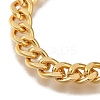 Star Brass Micro Pave Clear Cubic Zirconia Card Paper Chain Bracelets For Women BJEW-L696-032G-3