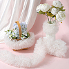 3 Yards Polyester Pleated Lace Trim OCOR-GF0003-99A-02-4
