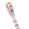 Flat Round Paper Thank You Stickers LS-DIY-C042-12A-3