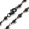 304 Stainless Steel Ball Link Chain Necklaces NJEW-L173-023EB-1