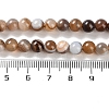 Natural Striped Agate/Banded Agate Beads Strands G-Z060-A01-A14-5