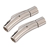 Tarnish Resistant 304 Stainless Steel Bayonet Clasps LS-STAS-G157-02P-6mm-2