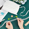 40M Elastic Lace Trim OCOR-WH0003-005A-3