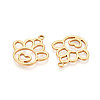 304 Stainless Steel Pendants STAS-N109-134G-2