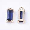 Transparent Glass Charms X-GLAA-T007-13A-2