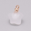 Resin Frosted Pendants MP-TAC0009-03G-2