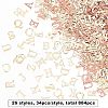 1040Pcs 26 Style Brass Cabochons MRMJ-OC0002-99-4
