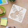 Plastic Reusable Drawing Painting Stencils Templates DIY-WH0172-186-3