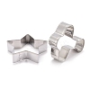 Non-Tarnish Stainless Steel The Universe Series Shape Cookie Candy Food Cutters Molds DIY-H142-01P-3