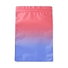 Two Tone Rectangle Plastic Zip Top Gift Bags OPP-B006-01B-03-1