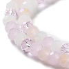 Glass Beads Strands EGLA-A034-M6mm-59-3