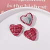 Cloth & Iron Cabochons FIND-H019-19G-1