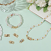 6Pcs 2 Style Brass Watch Band Clasps KK-SC0006-73-3