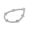 Stainless Steel Color 304 Stainless Steel Rhinestonet Pendants LS-STAS-Q312-02C-P-2
