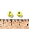 Opaque Acrylic Beads OACR-R005-02D-3