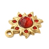 Real 18K Gold Plated 304 Stainless Steel Pendants STAS-A084-22G-03-3