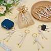 10Pcs Polyester Cord Pendant Decoration KEYC-FG00003-4