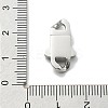 304 Stainless Steel Bayonet Clasps STAS-B082-01A-P-3