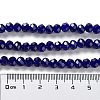 Baking Paint Imitation Jade Glass Bead Strands DGLA-A034-J6MM-A33-5