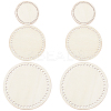 3 Sets 3 Style Wooden Basket Bottoms DIY-GF0004-75-1