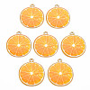 Light Gold Alloy Enamel Pendants LS-X-ENAM-S126-128-1
