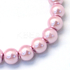 Baking Paint Pearlized Glass Pearl Round Bead Strands HY-Q003-10mm-47-2