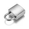 Rectangle Alloy Padlock Mini Lock with Key LS-PALLOY-H191-02P-4
