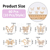 DIY Butterfly Jewelry Making Finding Kit DIY-FH0006-90-2