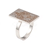 Non-Tarnish 304 Stainless Steel Wide Band Rings LS-RJEW-P080-05P-2